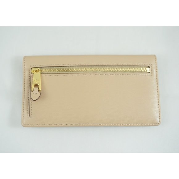 Lauren Ralph Lauren Whitby Slim Wallet in Nude Cream Beige - Picture 5 of 5